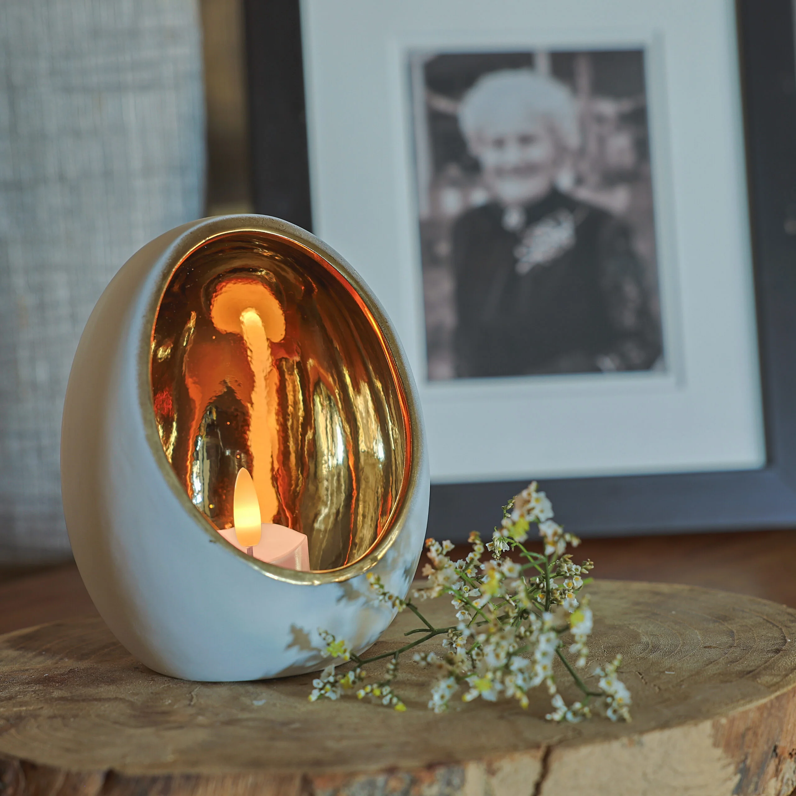 3D oplaadbare LED-Waxine/theelichtjes 175 uur -met Afstandsbediening - 12 stuks - timerfunctie – afbeelding 4
