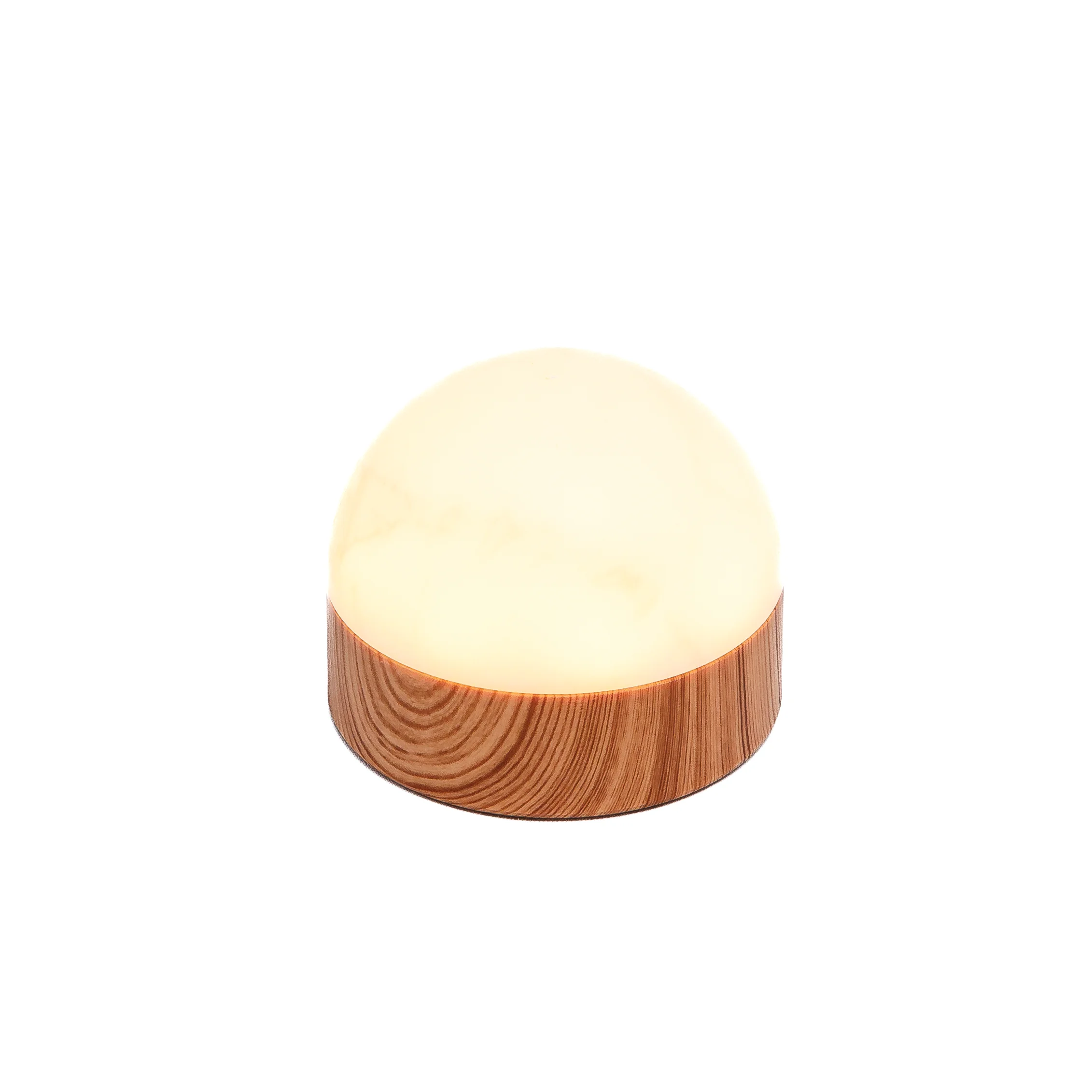 Tafellamp DORSETTO oplaadbaar 105 uur - set van 2 waterdicht - marmer grijs houtlook - met afstandsbediening – afbeelding 5