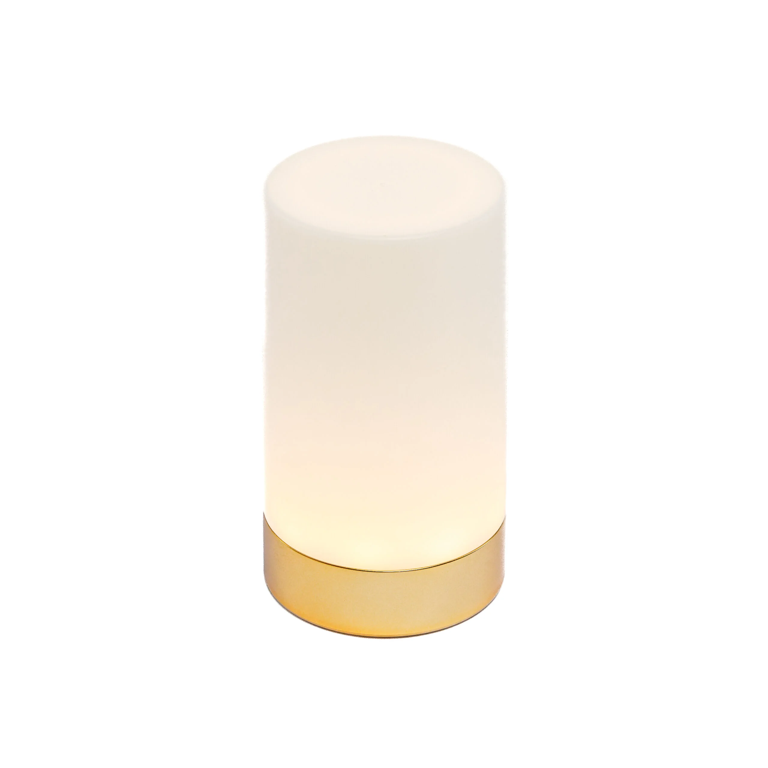 Tafellamp DORSETTO oplaadbaar 105  uur - waterdicht -cilindervorm - wit goud - met afstandsbediening – afbeelding 6