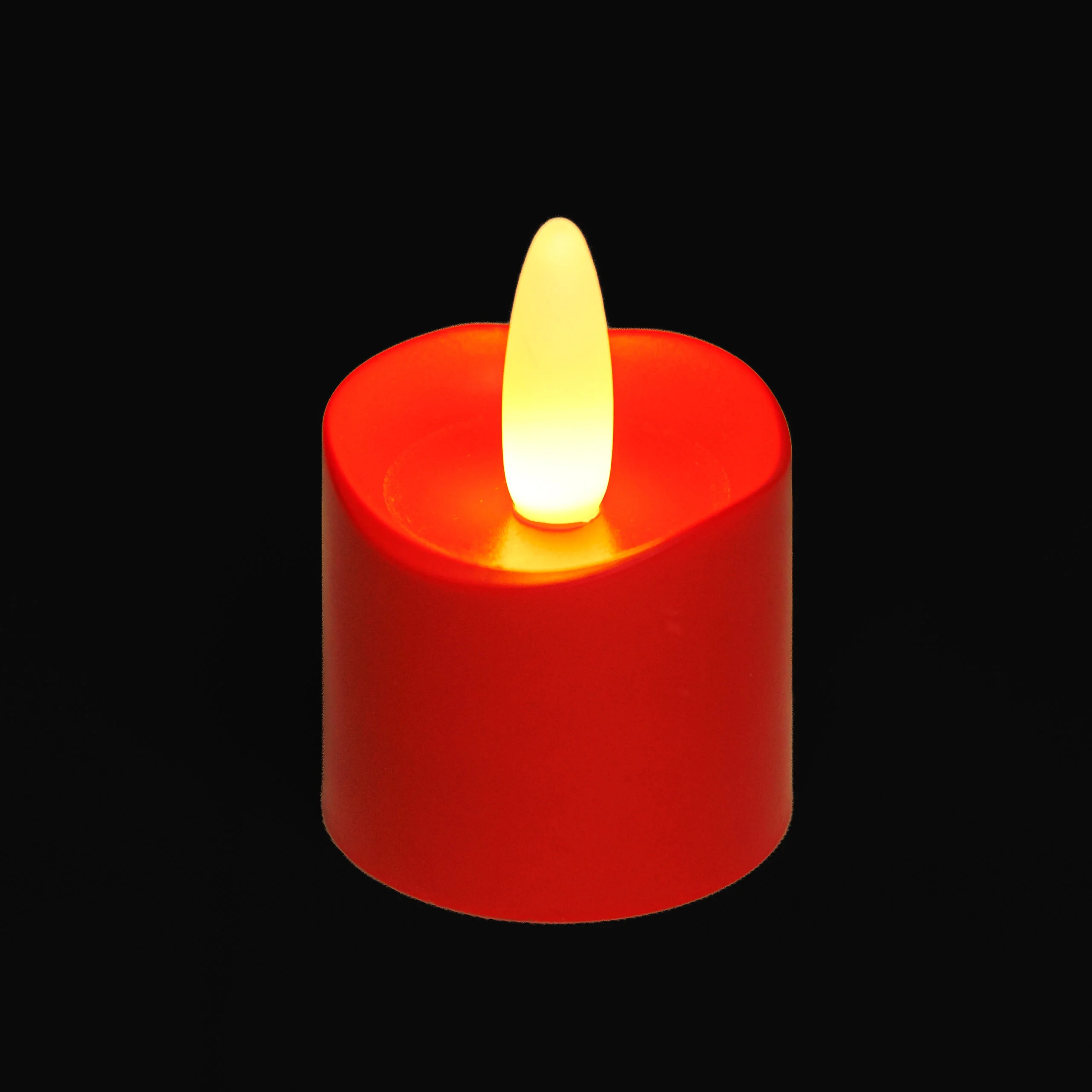 LED-kaarsjes rood oplaadbaar 175 uur – waterdicht- met Afstandsbediening – 6 Stuks – timerfunctie – afbeelding 4