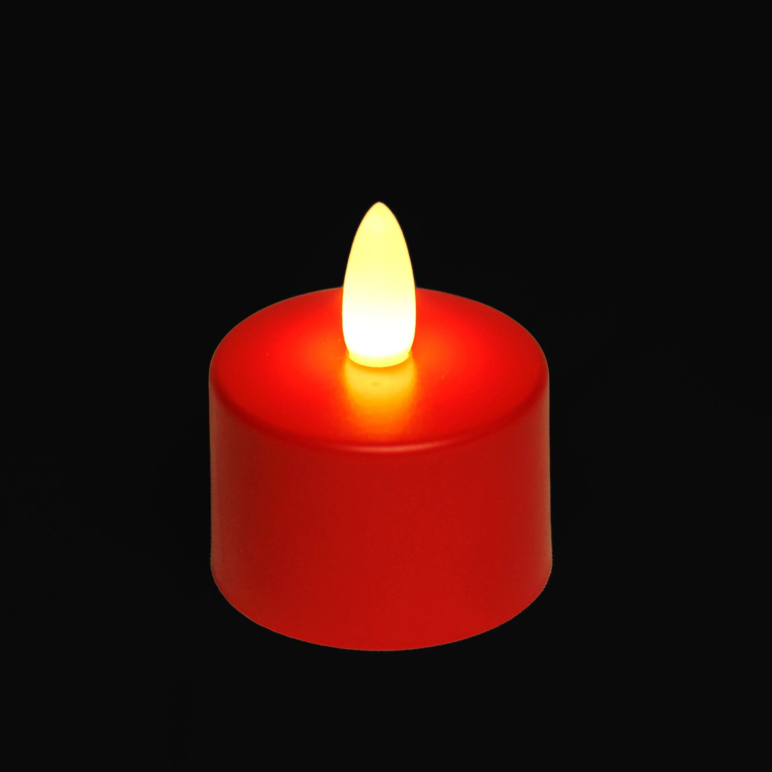 Oplaadbare LED-kaarsjes rood – waterdicht- met Afstandsbediening – 6 Stuks – timerfunctie – afbeelding 4